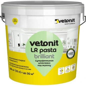 Суперфинишная шпаклевка VETONIT LR Pasta Brilliant