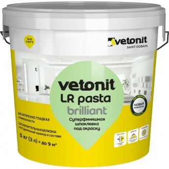 Суперфинишная шпаклевка VETONIT LR Pasta Brilliant