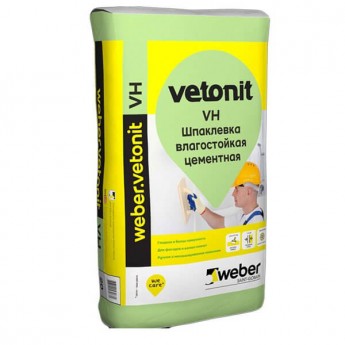 Шпаклевка WEBER,VETONIT ВХ/VH